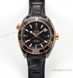 (VS Factory) Replica Omega Planet Ocean Deepsea King Black Ceramic Watch